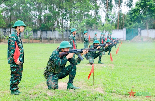 Quân khu 3: Sôi nổi Hội thao huấn luyện chiến sĩ mới